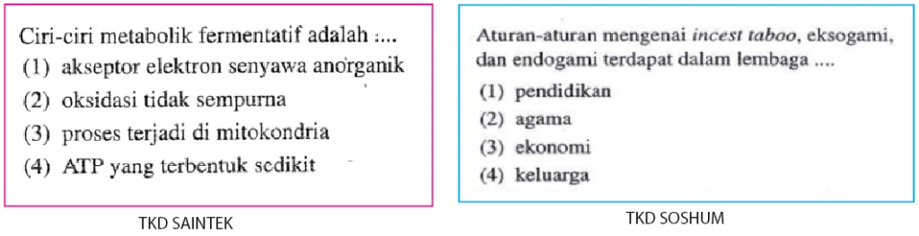 Petunjuk Khusus SBMPTN