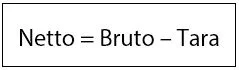 Rumus Netto