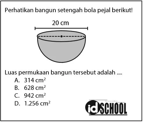 Contoh Soal Setengah Bola Pejal