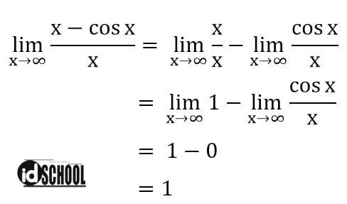 Limit X Menuju Tak Hingga Fungsi Trigonometri Idschool