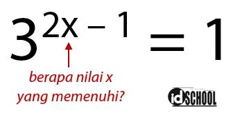 Cara Menyelesaikan Persamaan dan Pertidaksamaan Eksponen