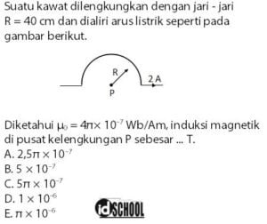 Cara Menghitung Besar Induksi Magnetik – Idschool.net