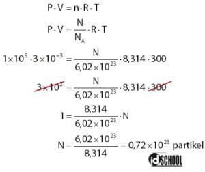 Persamaan Umum Gas Ideal (+Contoh Soal + Jawaban) | idschool