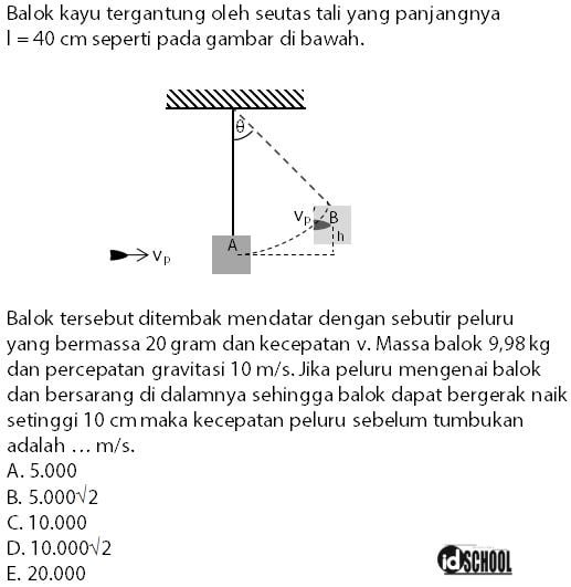 Soal Ayunan Balistik