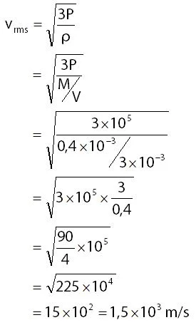 Contoh Soal Kelajuan Efektif Gas Ideal (v rms)