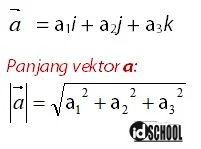Cara Mencari Panjang Vektor