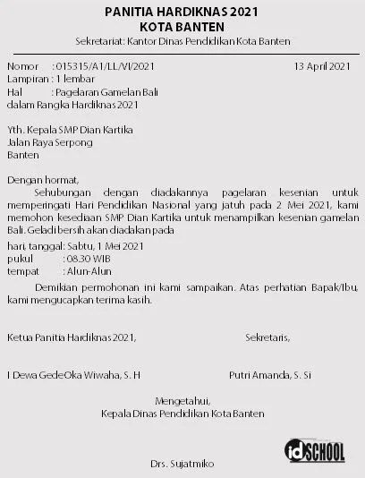 Contoh Cara Memperbaiki Kesalahan Penulisan pada Surat Resmi