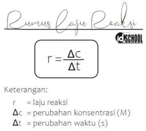 Cara Menghitung Laju Reaksi Dan Faktor-Faktor Yang Mempengaruhinya ...