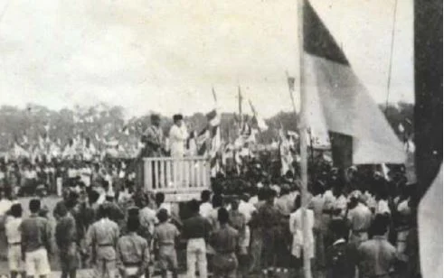 Upacara Proklamasi pada Masa Kemerdekaan Indonesia