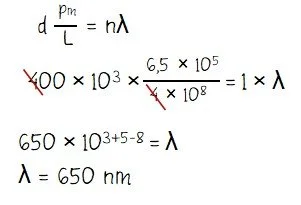 Contoh Cara Hitung Panjang Gelombang pada Kisi Difraksi
