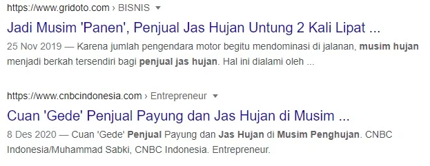 Contoh Faktor yang Mempengaruhi Permintaan