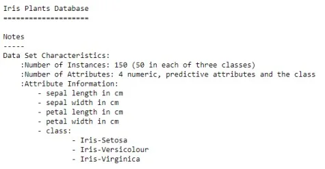 Deskripsi Isi Dataset Bunga Iris