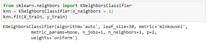 Pemodelan Klasifikasi kNN dengan Python